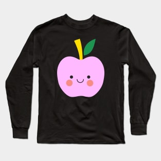 Apple (lilac) Long Sleeve T-Shirt